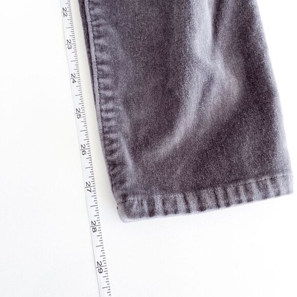 A Pea In The Pod Women's Secret Fit Full Panel Maternity  Jeans Gray Velvet Smal - Picture 7 of 9